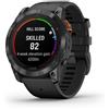 Garmin fēnix® 7X Pro Solar Slate Gray With Black Band Smartwatch iOS