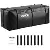 VEVOR Borsa da Trasporto per Gancio di Traino 1185 x 510 x 500 mm Borsa da Carico Resistente per Stoccaggio sul Cassone del Camion con Cinghie Rinforzate, per Cestini da Gancio per Auto, SUV e Furgoni