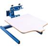 VEVOR Macchina Serigrafica a 1 Colore 1 Stazione Piano Stampa 540 x 450 mm, a Tensione Regolabile, Acciaio al Carbonio Verniciato a Polvere, per Abbigliamento Fai Da Te, Uso Domestico e Commerciale