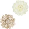XFSRG Spilla Fiore Elegante per Donna in Tessuto Satinato Spille per Vestiti con Design Raffinato Adatto a Occasioni Speciali e Moda Quotidiana