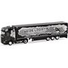 Herpa Modellino camion Scania CS 20 HD semirimorchio frigo Heide Logistik, miniatura in scala 1:87, pezzo da collezione, Made in Germany, plastica