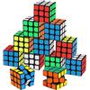 Capgoost Set di 12 pezzi di cubo magico, mini cubo magico, cubi magici da 3 * 3 * 3 cm, cubo di velocità, cubo magico, regali di giocattoli per bambini, compleanno, viaggi, giochi di Natale