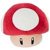 Club Mocchi Mocchi TOMY Club Mocchi Mocchi - Peluche fungo rosso Mega 40 cm dell'universo Nintendo Super Mario, super morbido e ideale per collezionisti, ragazze e ragazzi fin dai 3 anni. T12955