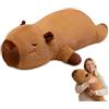 GYHWOFUL Capybara - Peluche da 70 cm, grande cuscino in morbido peluche | Peluche Capybara da 70 cm in morbido peluche con imbottitura in cotone PP, ideale per coccolare, dormire e decorare