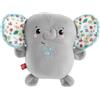 Fisher-Price - Elefantino Baby Relax, peluche sensoriale per neonati con 4 diverse impostazioni di musica, suoni e vibrazioni calmanti, giocattolo per bambini, 0+ anni, HML65
