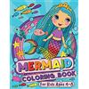 On the Hop Books Ltd Mermaid Coloring Book: For Kids Ages 4-8 (US Edition)