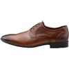 LLOYD 2550503 - Scarpe basse con lacci, in pelle liscia, da uomo, colore marrone