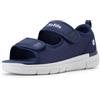 FitVille Sandali per Diabetici Uomo Larghi Scarpe Ortopediche a Strappo Sandali Riabilitativi Apertura per Piedi Gonfi