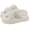 GALPADA Pantofole Di Pelliccia Pantofola Da Donna Diapositive Fuzzy Per Le Donne Morbide Pantofole Da Sfocate Coperto Casa Da Bianca Peluche
