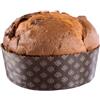Tesori Di Sicilia Panettone Artigianale Tradizionale con Uvetta e Canditi incartato a mano, Panettone a lievitazione Naturale con Lievito Madre 1Kg, Idea regalo Natale