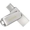 SanDisk Ultra Dual Drive Luxe - 512 GB - USB Type-A / USB Type-C - 3.2 Gen 1 (3.1 Gen 1) - 150 MB/s - Girevole - Acciaio inossid - SDDDC4-512G-G46