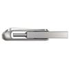 SanDisk Ultra Dual Drive Luxe - 1000 GB - USB Type-A / USB Type-C - 3.2 Gen 1 (3.1 Gen 1) - 150 MB/s - Girevole - Acciaio inossi - SDDDC4-1T00-G46