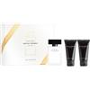 Narciso Rodriguez For Her Pure Musc Eau de Parfum 50 ml, lozione corpo 50 ml e gel doccia 50 ml - cofanetto muschiato