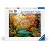 Ravensburger - Puzzle 500 Pezzi La Terra Dei Dinosauri, Adulti 49x36cm | Puzzle 500 pezzi, 49x36 cm, per adulti dai 14 anni, collezione 500 pezzi e ideale come idea regalo originale.