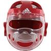 Adidas Casco Adidas con maschera Rosso taglia XS