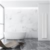 Delonghi Termoarredo bagno DE'LONGHI 185.2x36.2 cm interasse 1800 mm bianco serie PALACE