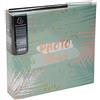 Exacompta Cod. 62222E Album fotografico con tasche PASTEL TROPIC 200 foto 10x15cm 100 pagine Formato 22,5x32,5cm album stampati con una scritta color rosa sulla copertina
