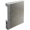 Exacompta - Cod. 53509E - 1 Raccoglitore a leva PREM'TOUCH® con anelli a D - Dorso 50mm in balacron grigio - Carta marmorizzata grigio - Formato esterno 29x32cm per A4