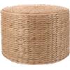 Happyyami Sgabello Intrecciato Piccolo Per Bambini Sgabello Per Cambiare Scarpe Vimini Rattan Leggero E Portatile Giardino Multifunzionale Poggiapiedi Esterno