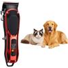INF Tosatrice per Animali per Gatti e Cani - 2000mAh Cordless con Lama in Acciaio Inossidabile, Ricarica Type-C, Display LED, 4 Pettini