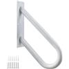 Merkloos Supporto a forma di U per corrimano di scala, lunghezza 45 cm