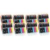 Merkloos 40 cartucce di inchiostro compatibili per stampanti Canon