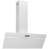 Tidyard Cappa da Cucina, A Parete, Vetro Temperato, Bianco, 90 cm, 297 m³/h, 3 Velocità, LED, Filtro Antigrasso Lavabile