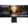 SAMSUNG Odyssey OLED G8 - G85SD Monitor Gaming, 34 ", WQHD, 3440 x 1440 Pixel, tempo di risposta 0,03 ms, refresh rate 175 Hz