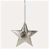 KeyHome Store Decorazione Natalizia Stella in metallo H.30X30X3