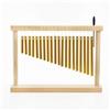 Carillon a Aria con 20 Barre da Tavolo Bar Chimes con Supporto in Legno