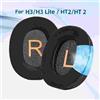 Cuscinetti auricolari di ricambio neri per cuffie H3 H3 Lite per ht2 HT 2 design