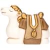 THUN - Cammello seduto in ceramica Presepe Classico - 9,5 X 5,2 X 7,3 CM H - Ceramica