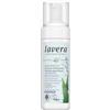 lavera basis sensitiv Schiuma detergente - cosmetici naturali - VEgan - Aloe vera bio & Olio di mandorla biologica - Pulizia del viso - formula di pulizia naturale - 1 x 150 ml