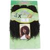 Ser Mulher MAXINE- Extension sintetiche di capelli ricci per Crochet Braids - 35 cm, 285 grammi (4 Castano Scuro)