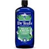 Dr Teal's Dr Teal Schiuma da bagno con sale Epson puro, per rilassarsi e trarre sollievo dagli aromi di eucalipto e menta verde, 1 l