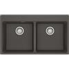 FRANKE Lavello incasso MRG 620-39-39 FTL fragranite grigio ardesia 2 vasche Centro Franke
