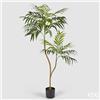 Enzo De Gasperi EDG Enzo De Gasperi Pianta Artificiale Palma Chamadorea con Vaso H170 cm