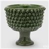 Enzo De Gasperi EDG Enzo De Gasperi Vaso Fenice Pigna con Piede H31xD33 cm Verde