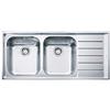 Franke Neptune Inox Satinato Lavello Incasso Semifilo/ filotop NEX 221