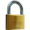 ABUS Lucchetto in Ottone 65/60 - Corpo Massiccio, Arco in Acciaio | Livello di sicurezza 6 - Rivestimento NANO PROTECT - Per cantine, cancelli e armadietti - Peso 481 g