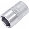 Hazet 900-17 Inserto Chiave a Bussola Esagonale, Argento, Attacco Quadro, Cavo, 12.5 mm 1/2 di Pollice