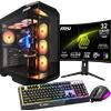 Ak Informatica Ultimate Kit NOVA BURN v2 - Bundle PC AK RIG Nova Burn - AMD Ryzen 7 9800X3D / DDR5 32GB RGB / RTX 5080 16G + Monitor MSI MAG 321CUPDF - 31.5″ 4K + Set periferiche MSI VIGOR COMBO
