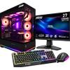 Ak Informatica Ultimate Kit HELL FLAME PLUS - Bundle PC AK RIG Hell Flame Plus - Intel Core Ultra 7 265K / DDR5 32GB RGB / RTX 5070 Ti 16G + Monitor MSI MAG 274UPDF E16M - 27" 4K + Set periferiche MSI VIGOR COMBO