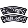 Militare Inglese RAF Reggimento spalla TITOLI - WW2 Riproduzione Arm INSIGNIA