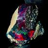 AK GEMS AND JEWELLERY Opale Grezzo, Opale Nero Naturale, Gemma Di Opale Fuoco Etiope 9 Ct 17x17 Mm