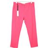 PINKO Bello 47 Pantaloni Donna US 10 Classico Slim Fit Rosa Acceso Con Zip