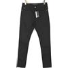 Brave Soul Mjn-Eastbourne1 Jeans Uomo W28 Con Pattina D'Button Skinny Logo Nero