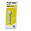 Accu-chek - Softclix - Lancette Pungidito 25 Pezzi