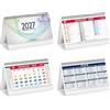 Calendari da tavolo personalizzati Color Mix 19 x 14,5 cm personalizzate o neutre