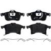 TRW GDB1668 Pastiglie Freno Set di 4 para Opel Corsa D (S07) 2006-2014 Assale anteriore e Altri Veicoli